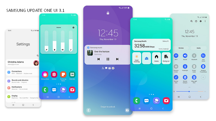 update os one ui 3.1 untuk galaxy tab s7