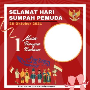 koleksi twibbon hari sumpah pemuda